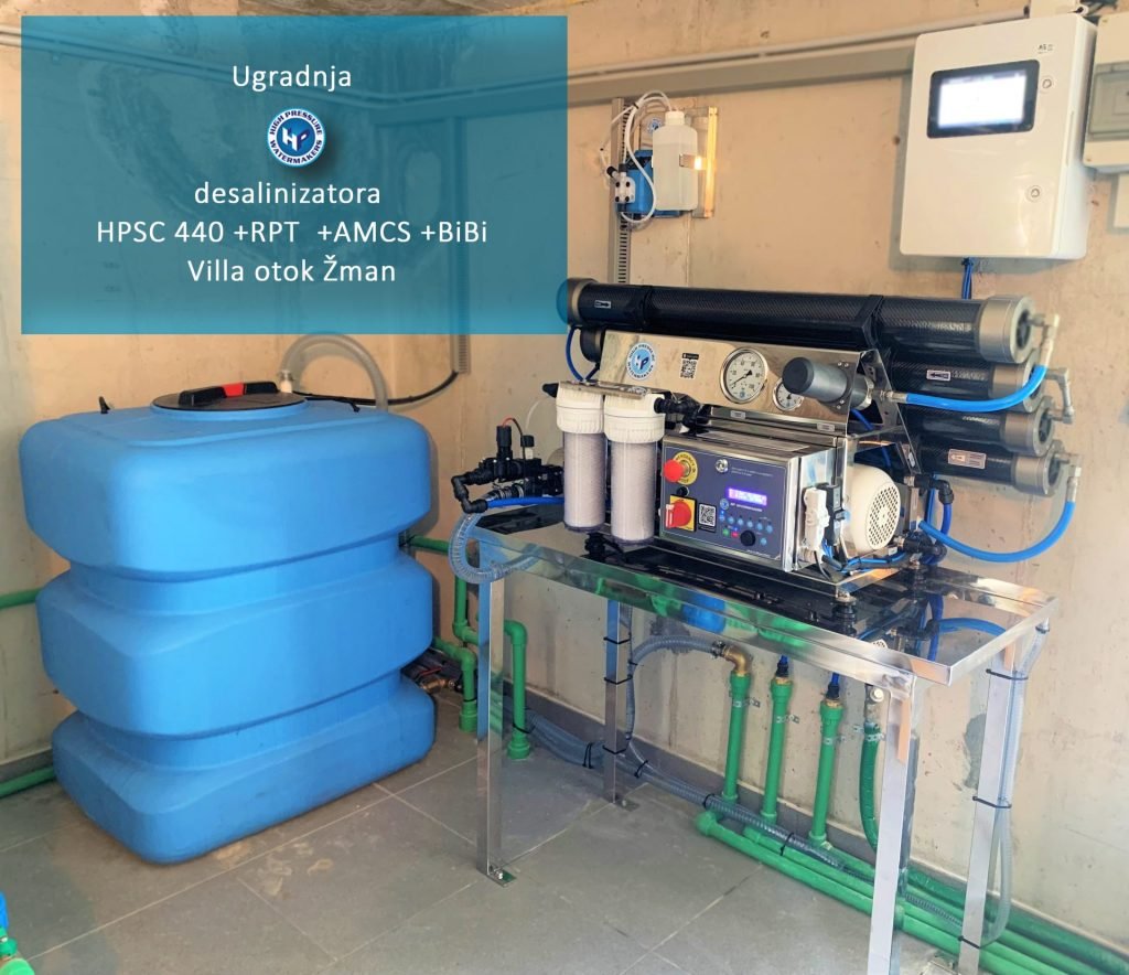 otok Žman desalinizator